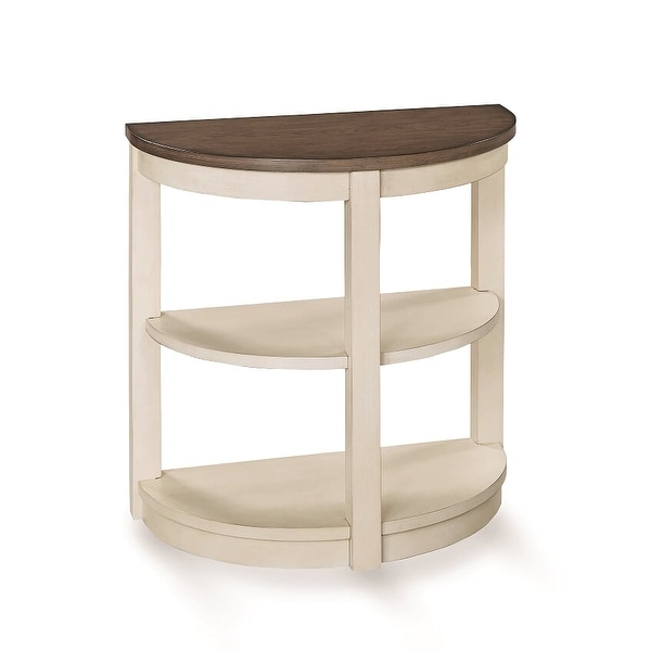 The Gray Barn High Field Wood Bookshelf Demi End Table