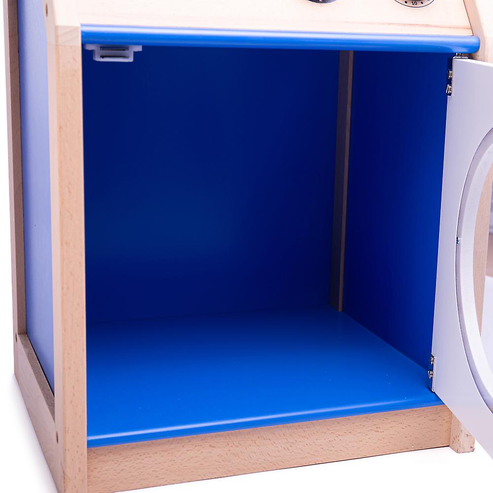 Tidlo Wooden Pretend Washing Machine Children's Role Play Home