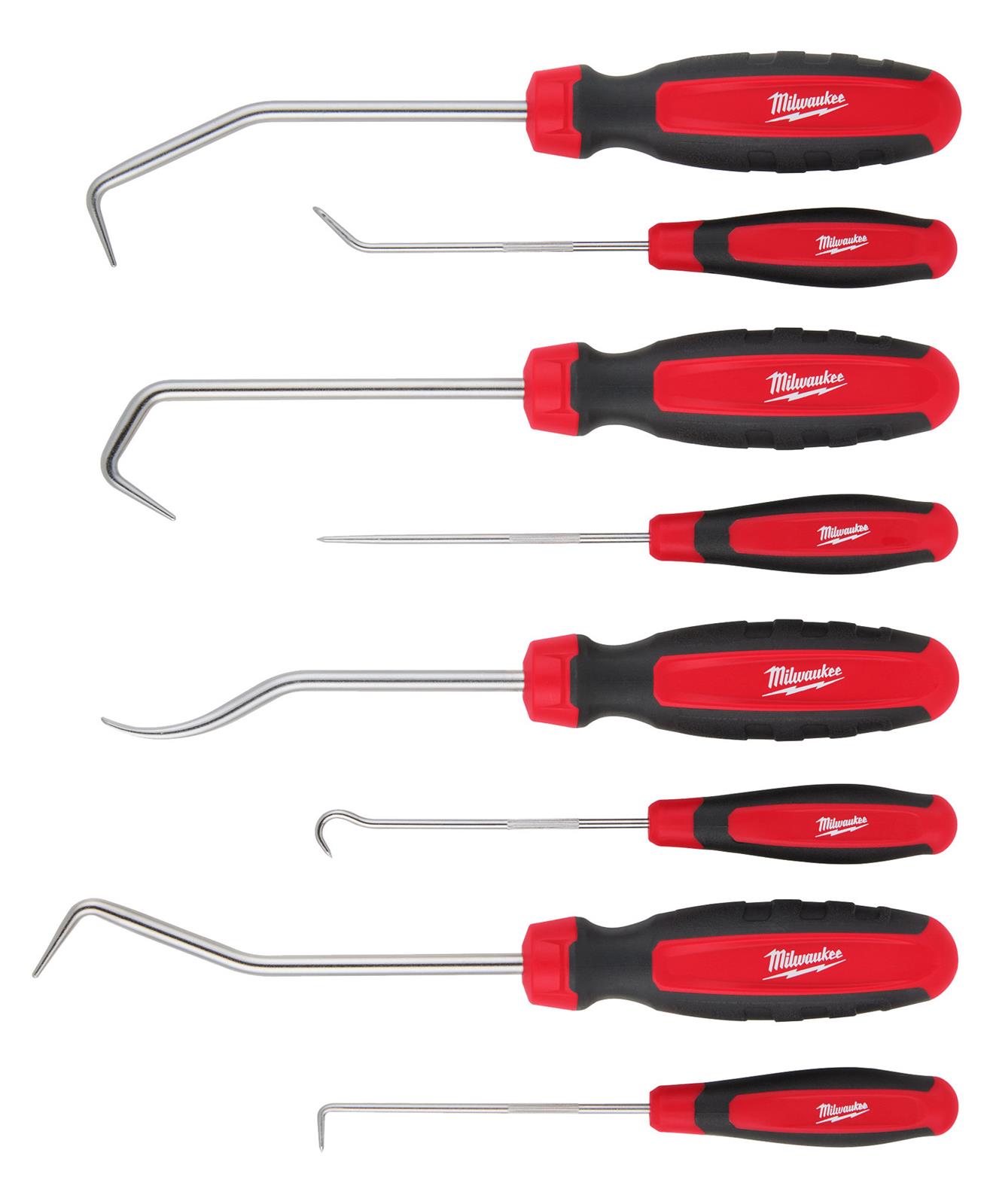 Milwaukee Tool 48-22-9218 Milwaukee 8-Piece Hook and Pick Sets