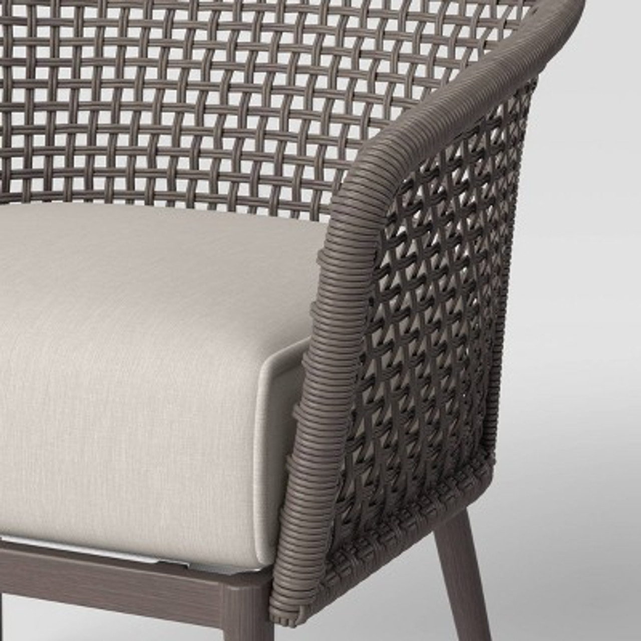 Weybridge 2pk Wicker Weave Patio Club Chairs - Threshold™