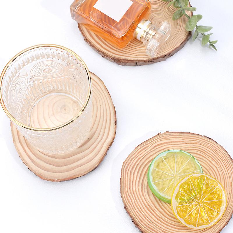 3Pcs Wooden Table Coasters for Tabletop Protection