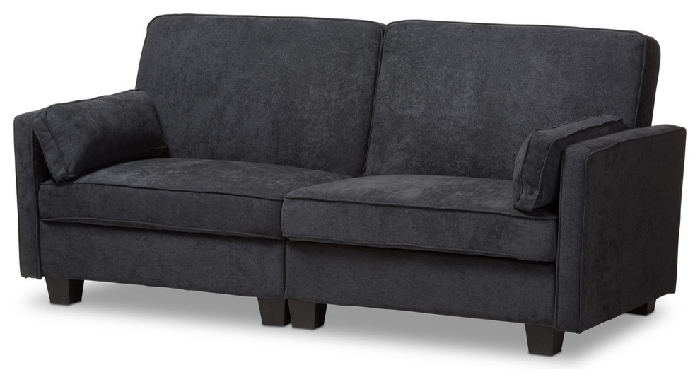 Felicity Fabric Upholstered Sleeper Sofa   Transitional   Loveseats   by HedgeApple  Houzz