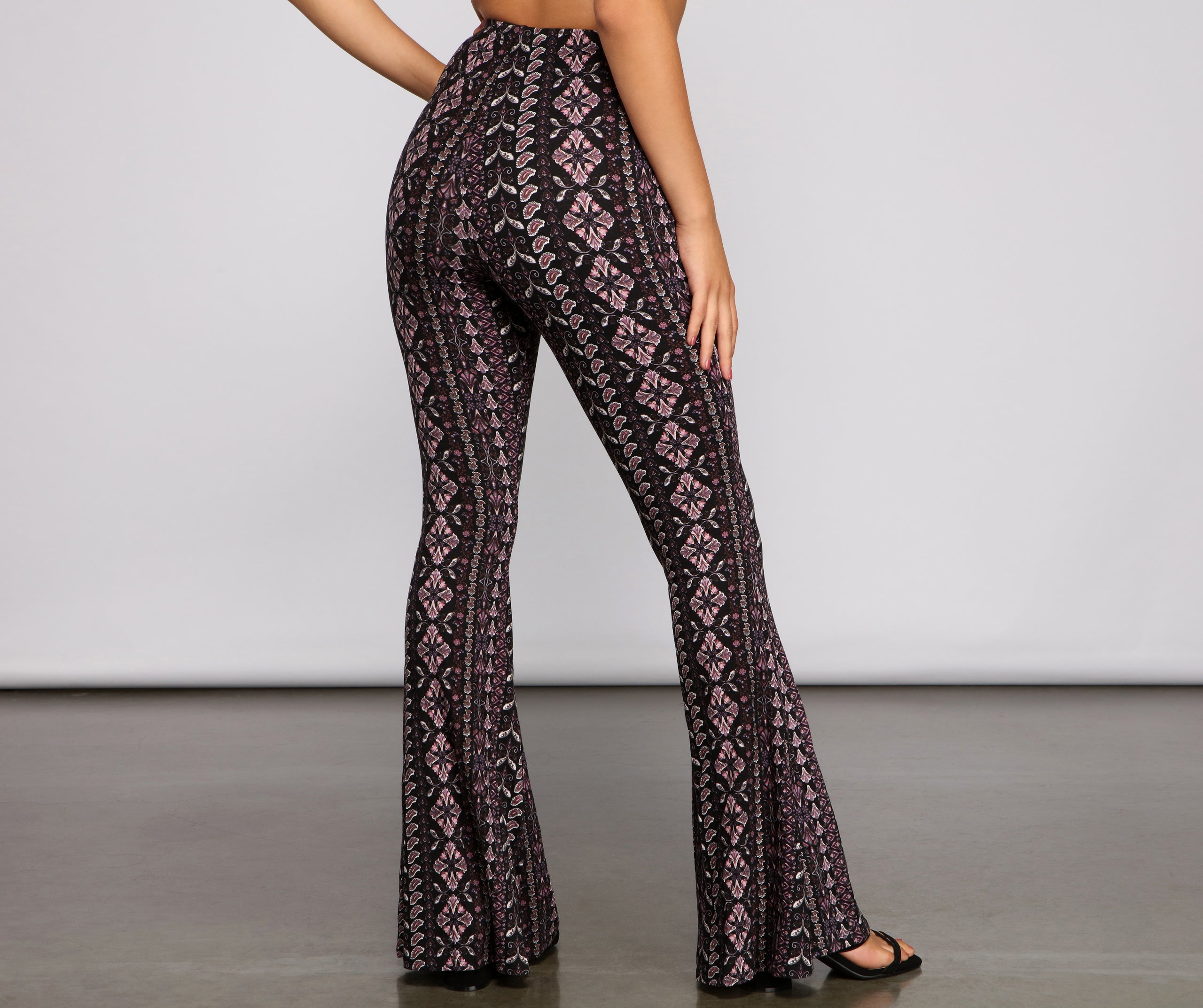 Dreamy Boho-Chic Flare Pants