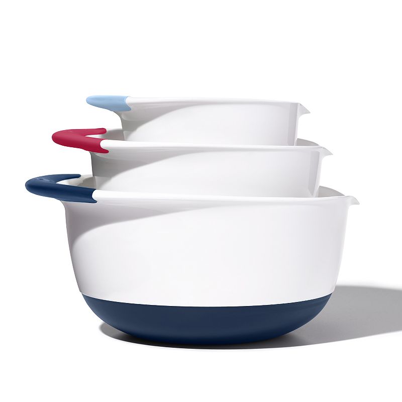 OXO Good Grips 3-Piece Mixing Bowl Set