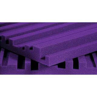 Auralex Studiofoam Metro Panels - 2 ft. W x 4 ft. L x 2 in. H - Purple (12 Panels per Box) 2METROPUR