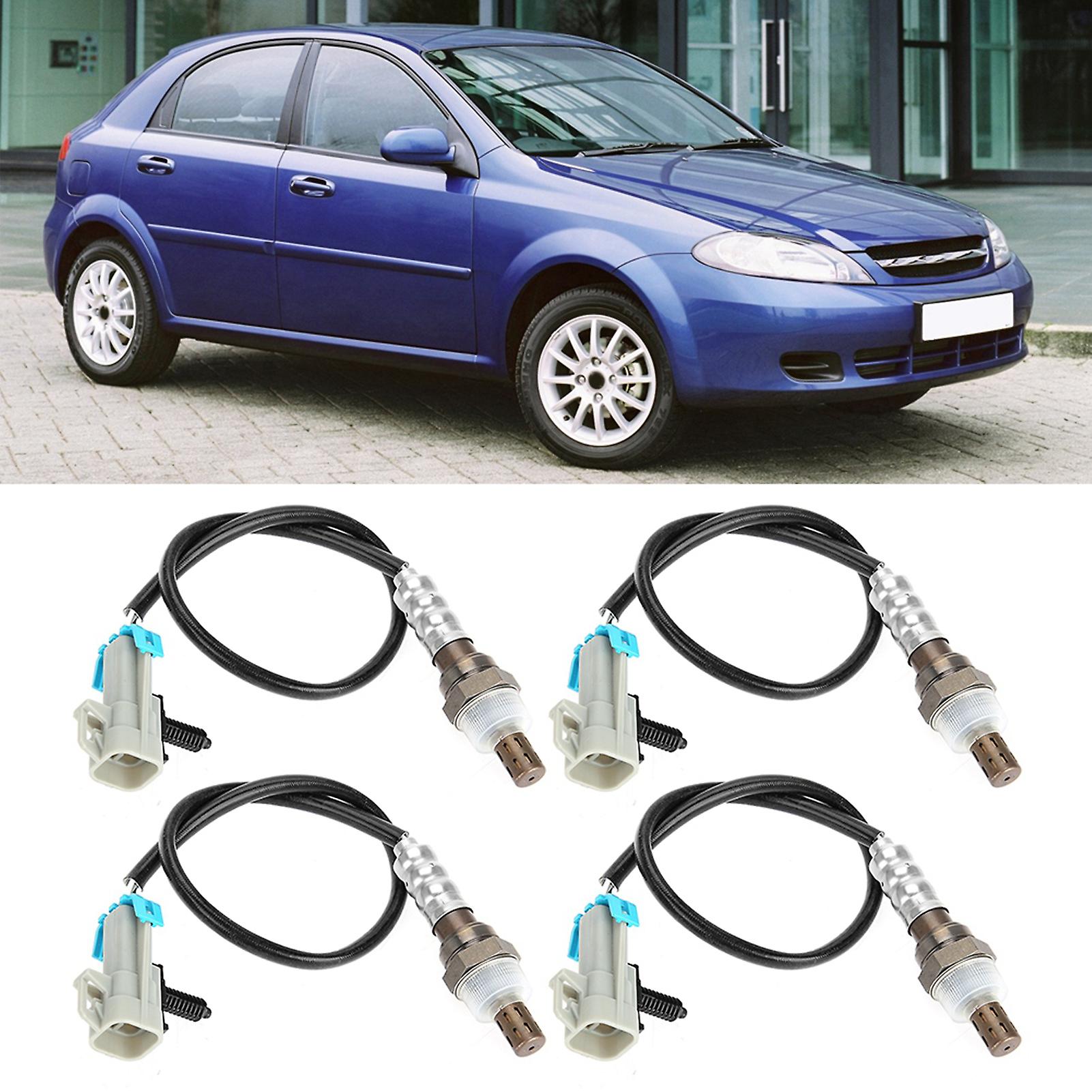 4pcs O2 Oxygen Sensor Fits For Chevrolet 2344668 15284 Ngk 21546 Sg1857