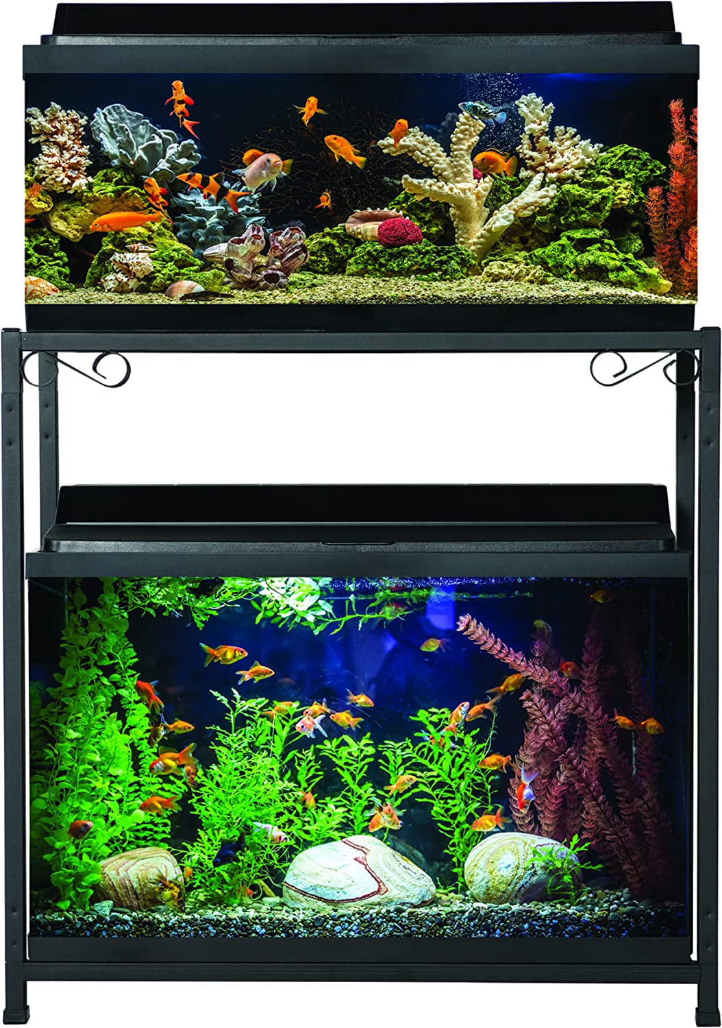 Titaneze 65 Gallon Tank Stand， Black