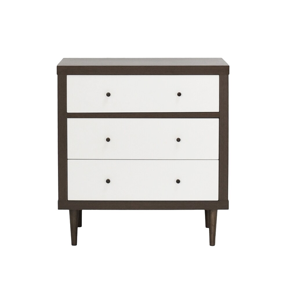 Nystrom 2 Piece 3 Drawer Chest and 4 Drawer Dresser Bedroom Set by Christopher Knight Home