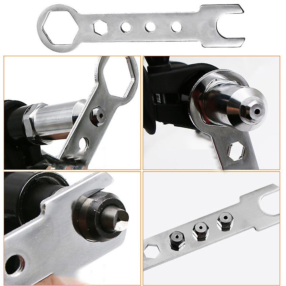 Electric Rivet Nut Machine Core Pull Accessories Attachments Cordless Riveting Drill Joint Adapter Riveter Insert Nut Tools No.281237