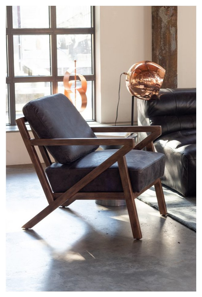 Drexel Arm Chair Blue   Midcentury   Armchairs And Accent Chairs   by Old Bones Co.  Studios  Houzz