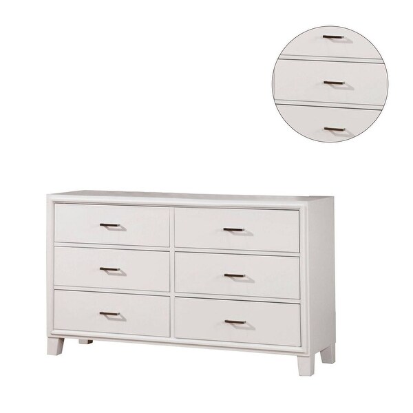 6 Drawers Wooden Dresser - - 34443257