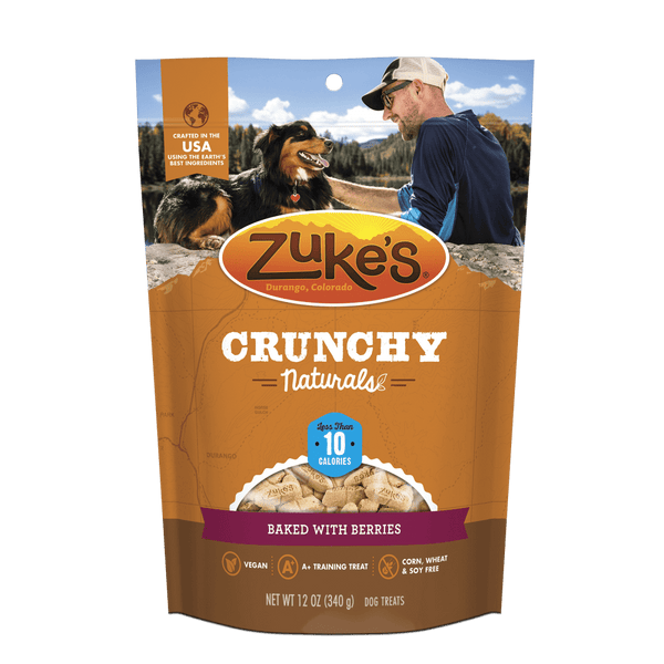 Zuke's Crunchy Naturals Baked with Berries 10s Dog Treats