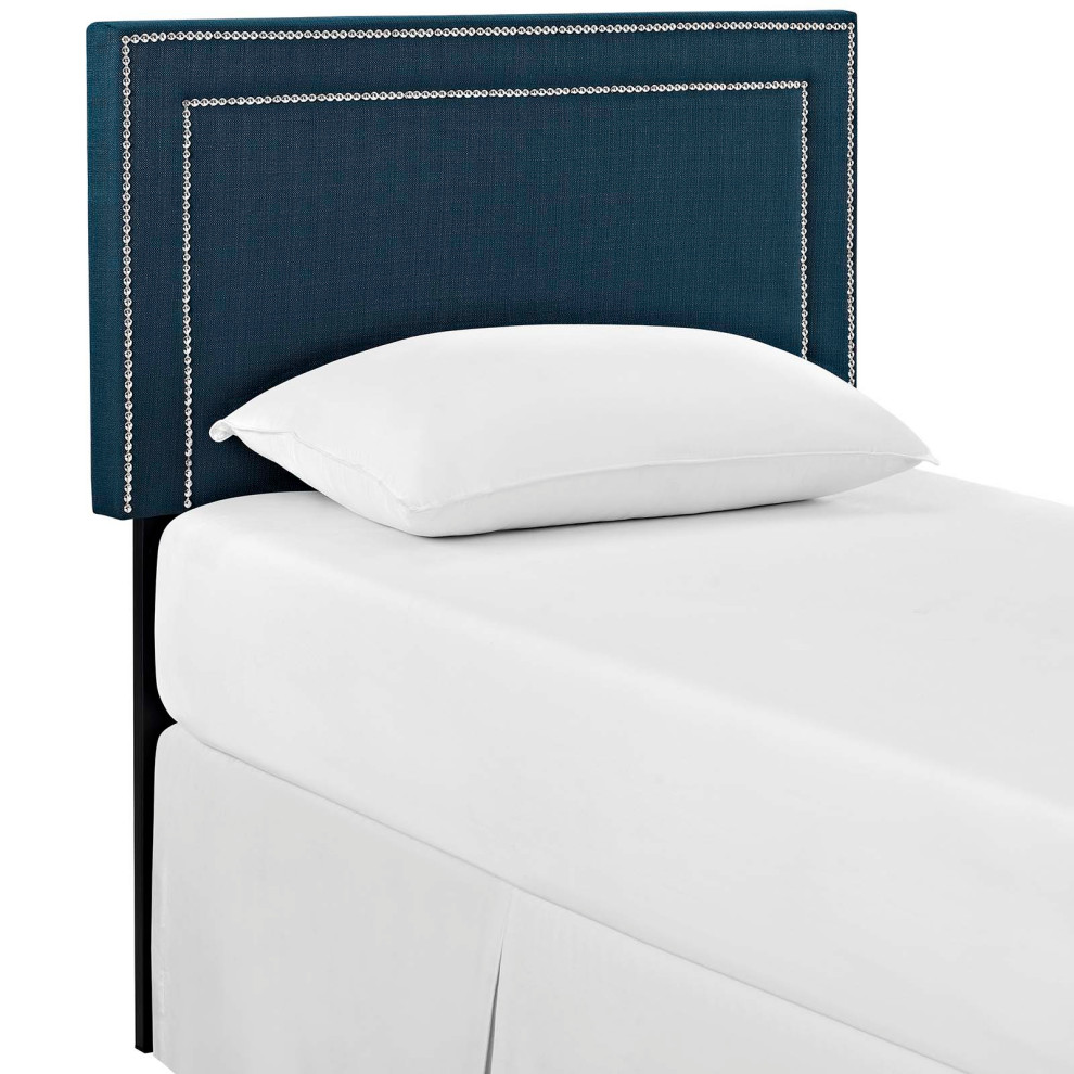 Jessamine Twin Upholstered Fabric Headboard   Transitional   Headboards   by Modway  Houzz