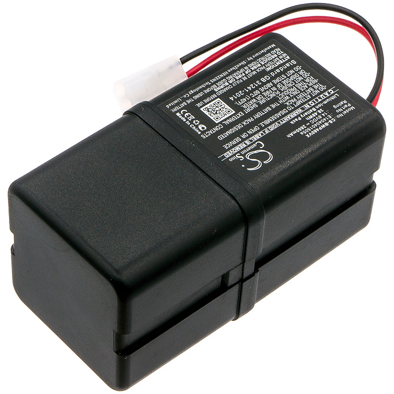 Bobsweep Bob PetHair Junior WJ540011 WP460011RO Replacement Battery BatteryClerkcom Vacuum