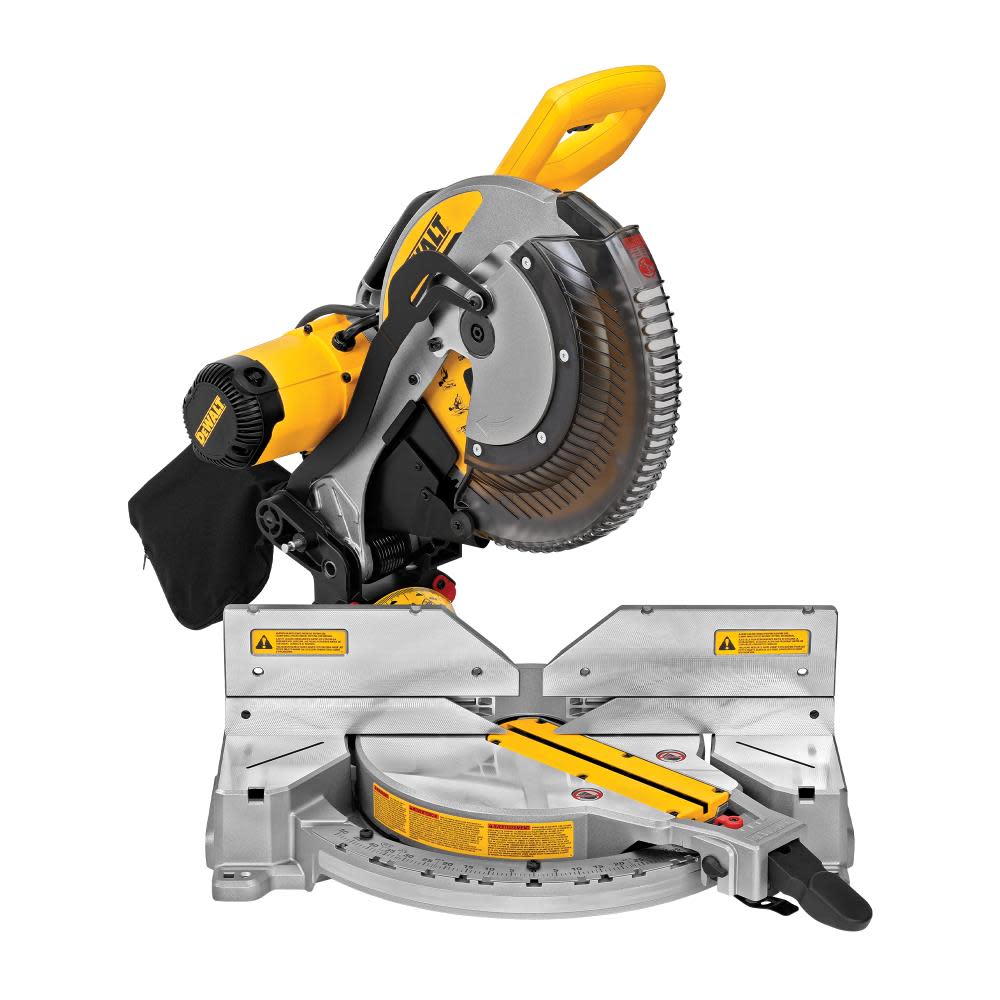 DEWALT 12 15 Amp Dual Bevel Compound Miter Saw ;