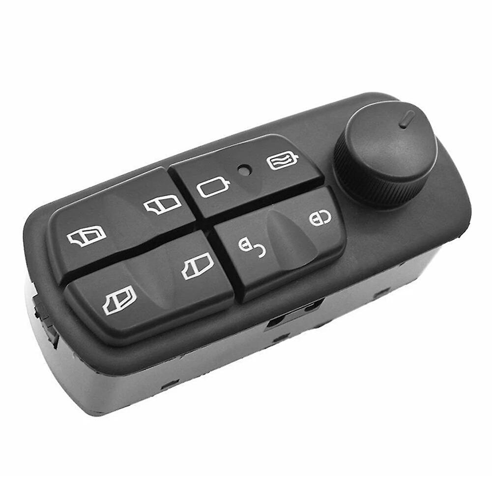 Car Window Regulator Power Window Switch For A0045455913 Mercedes Adigo Truck 1998 01-2004 10 Black