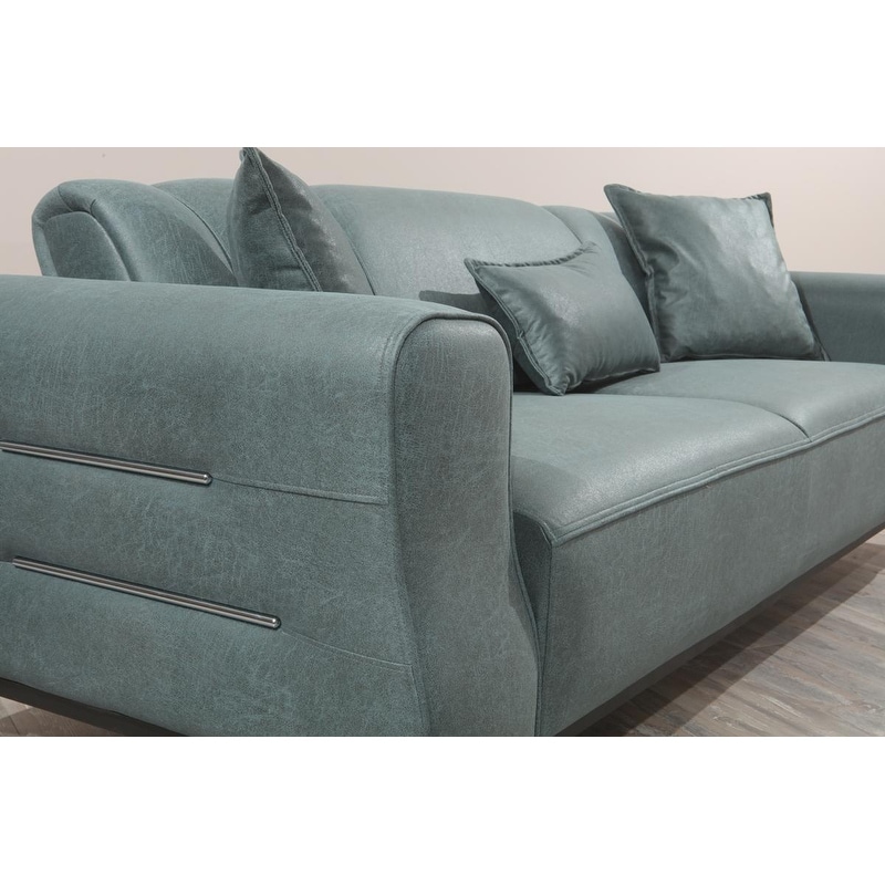 Punti Modern One Sofa One Love Seat Living Room Set