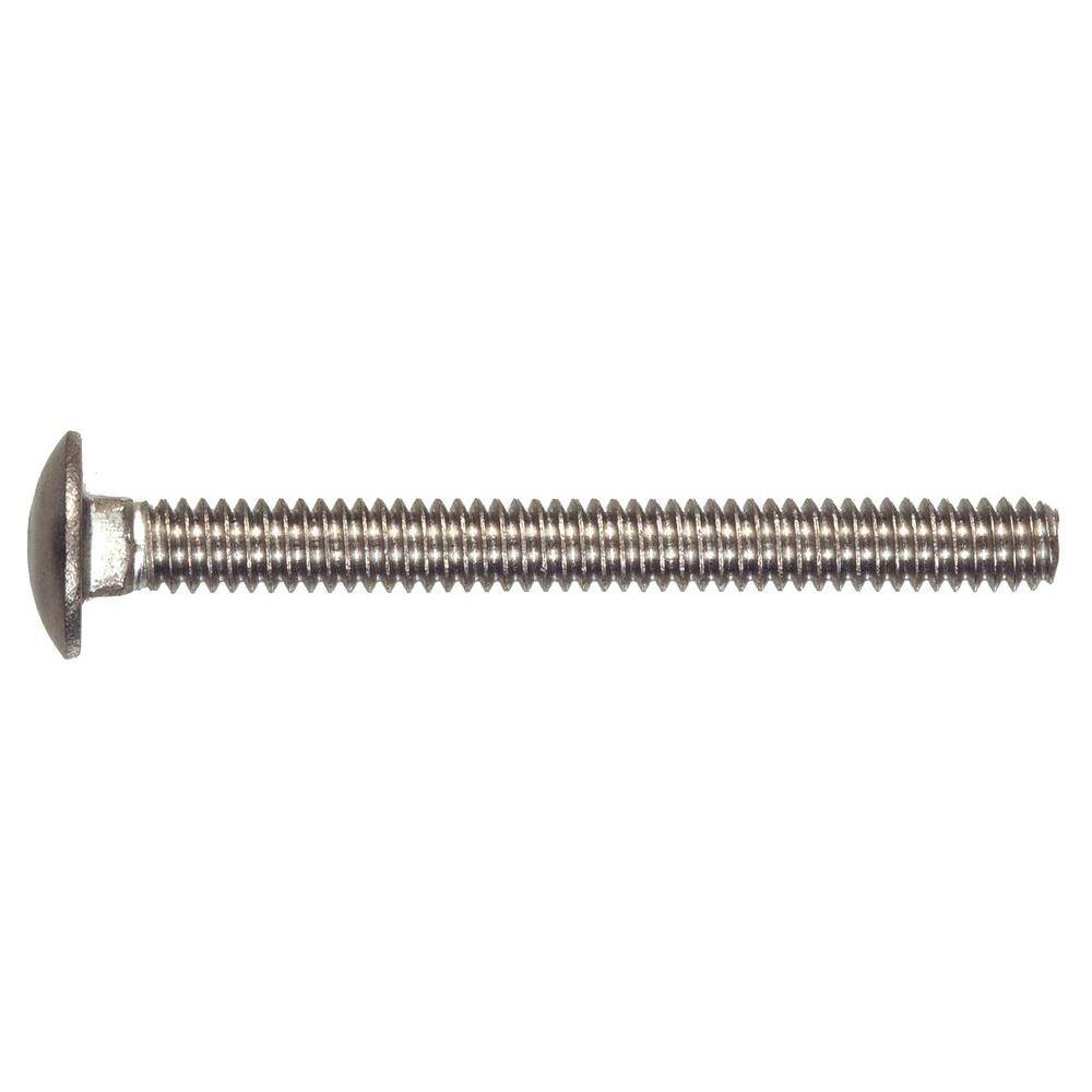 Hillman Stainless Steel Carriage Bolt (38-16 Coarse Thread x 3