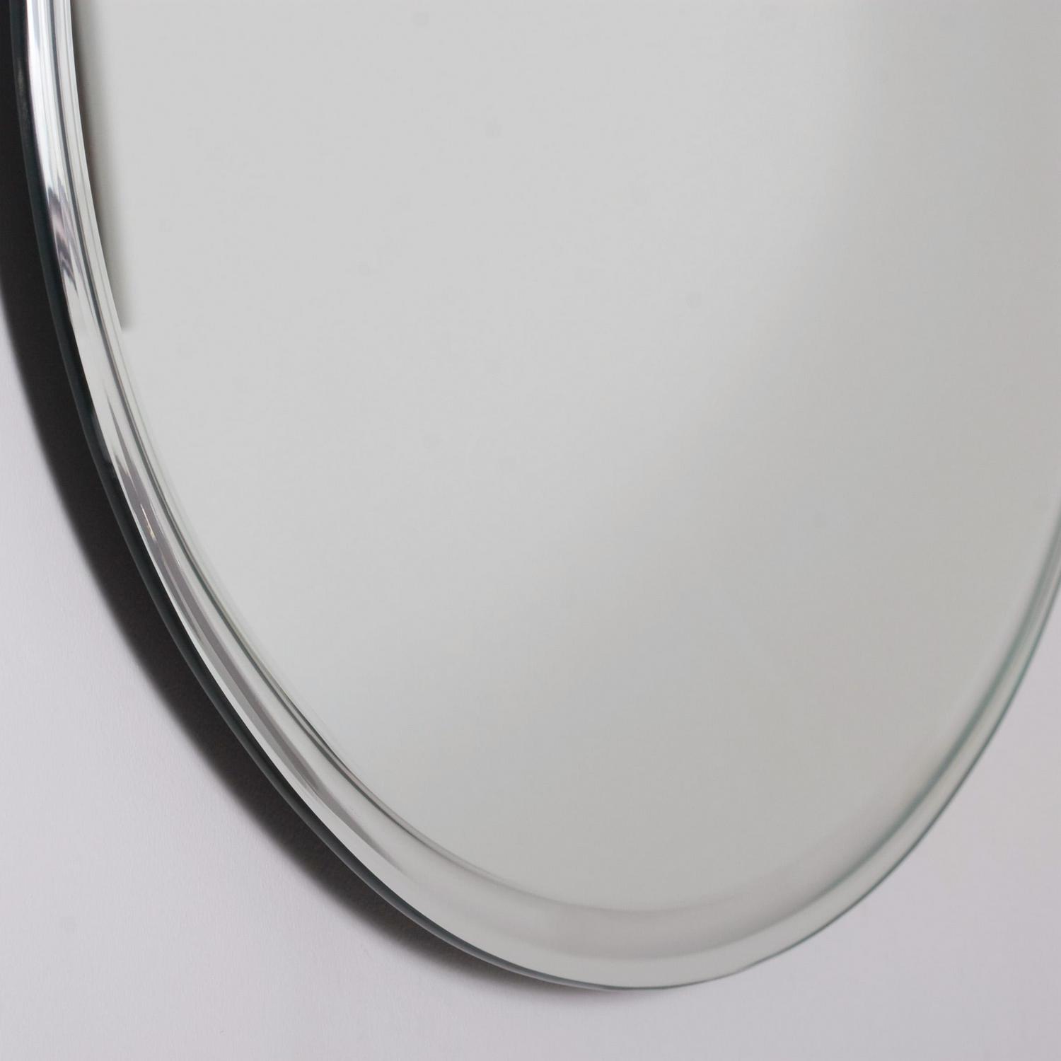 Extra Long Oval Wall Mirror