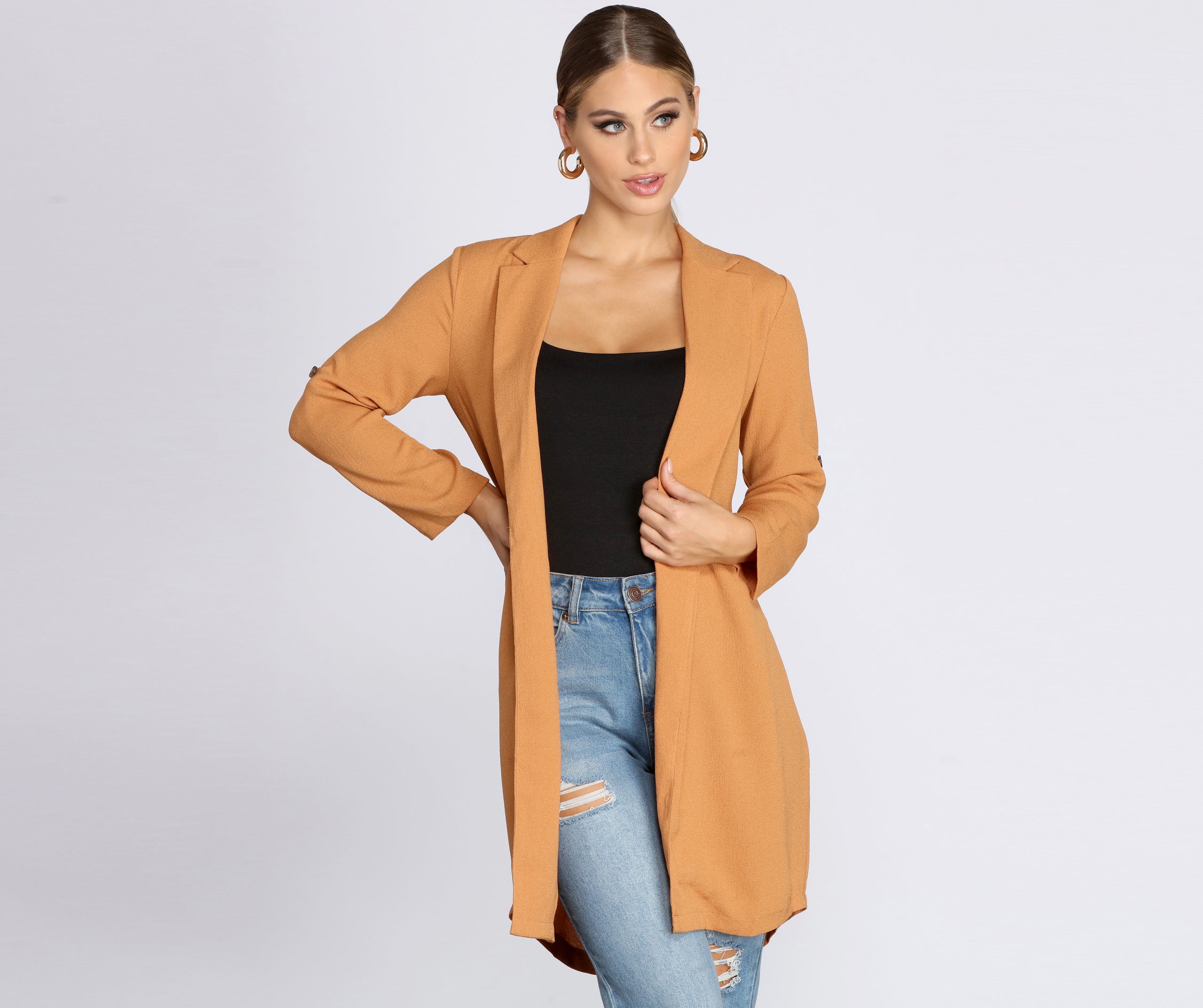 Dressed To Impress Belted Trench