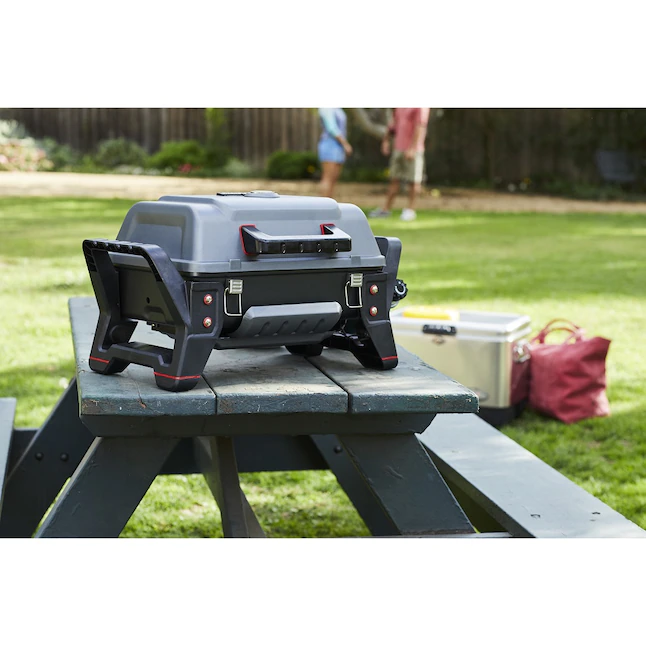 Char-Broil Grill2Go 200-Sq in Grey and Black Portable Gas Grill