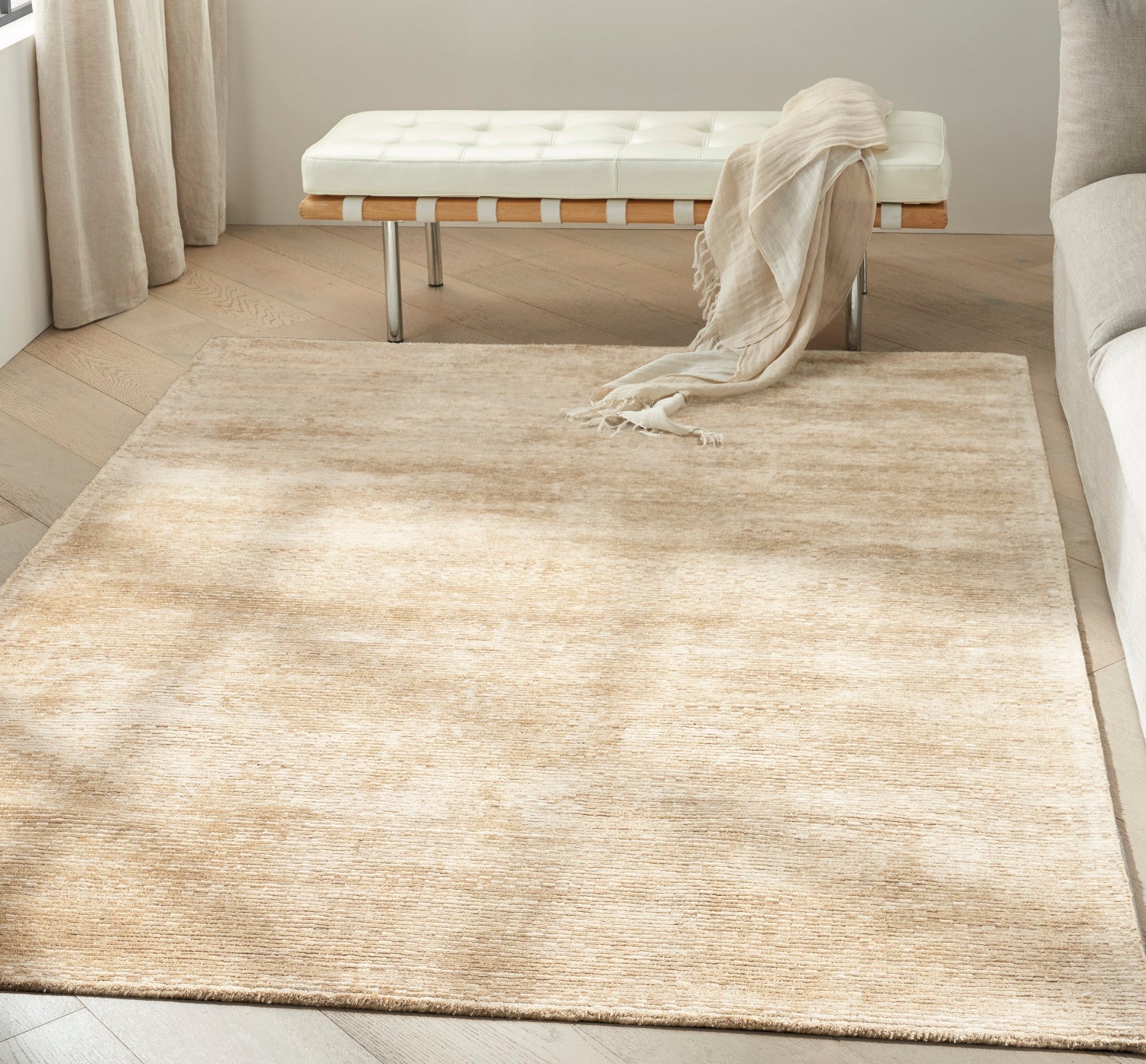 Calvin Klein Valley Gold Modern Rug