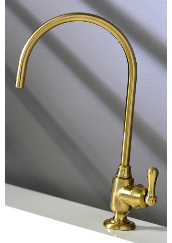 Kingston Brass KS519.AL Royale 1.0 GPM Cold Water Dispenser   Traditional   Hot Water Dispensers   by Buildcom  Houzz