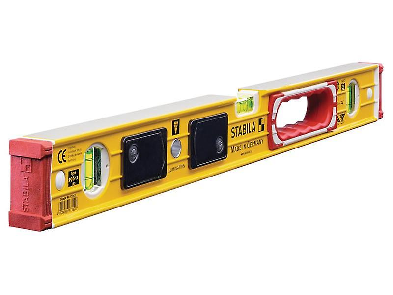 Stabila 196-2 LED Illuminated Spirit Level 3 Vial 17392 60cm STB1962LED24