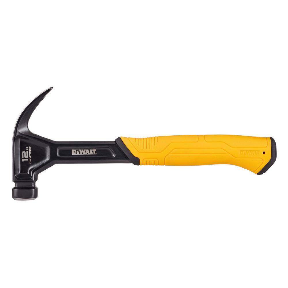 DW 12 oz. Steel Curved Claw Nailing Hammer DWHT51001