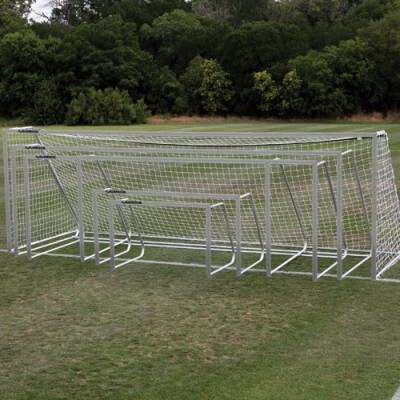 Alumagoal SGA320 3 Classic Alumagoal 8' X 24' Nat...