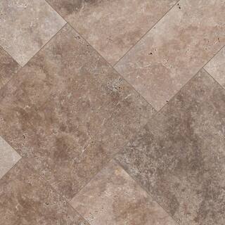 MSI Mediterranean Pattern Walnut Pattern Tumbled Travertine Paver Kits (360 Pieces480 sq. ft.Pallet) TWAL10KITS