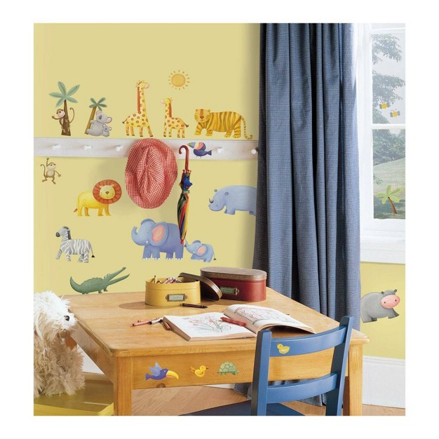 Jungle Adventure Peel And Stick Wall Decal Roommates