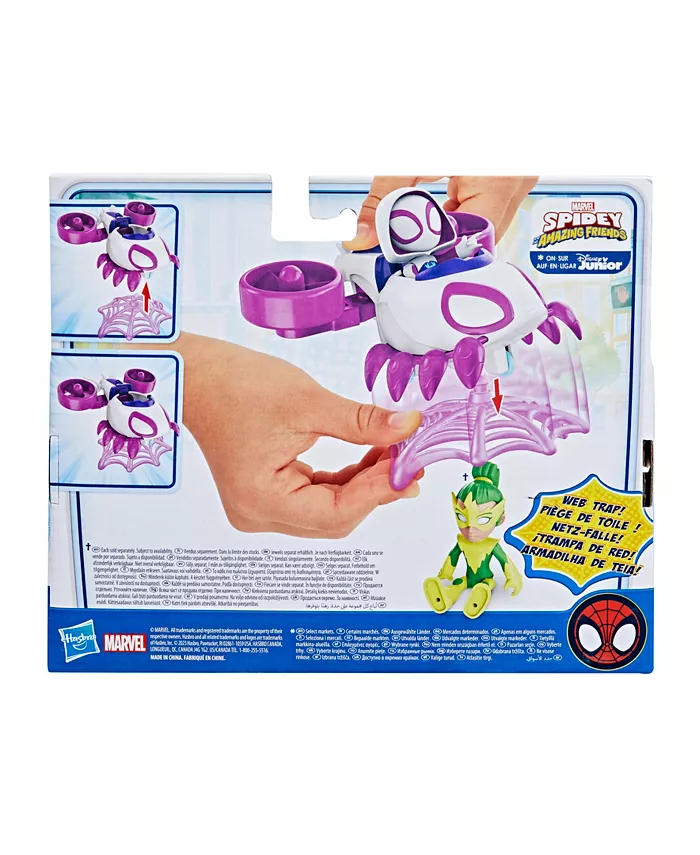 Spidey and His Amazing Friends Marvel Ghost-Spider Copter Set