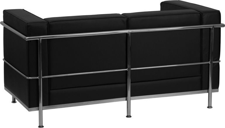 Flash Furniture Bonded Leather Loveseat   Contemporary   Loveseats   by Furniture East Inc.  Houzz