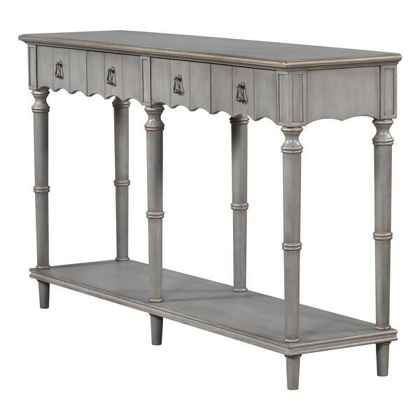 Country Console Table for Hallway Living Room Bedroom