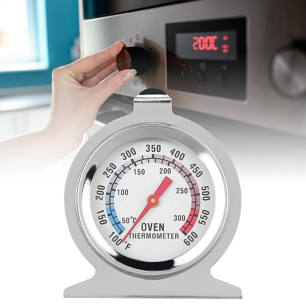 Food Temperature Stand Up Dial Oven Thermometer Stainless Steel Gage Kitchen Baking Supplies