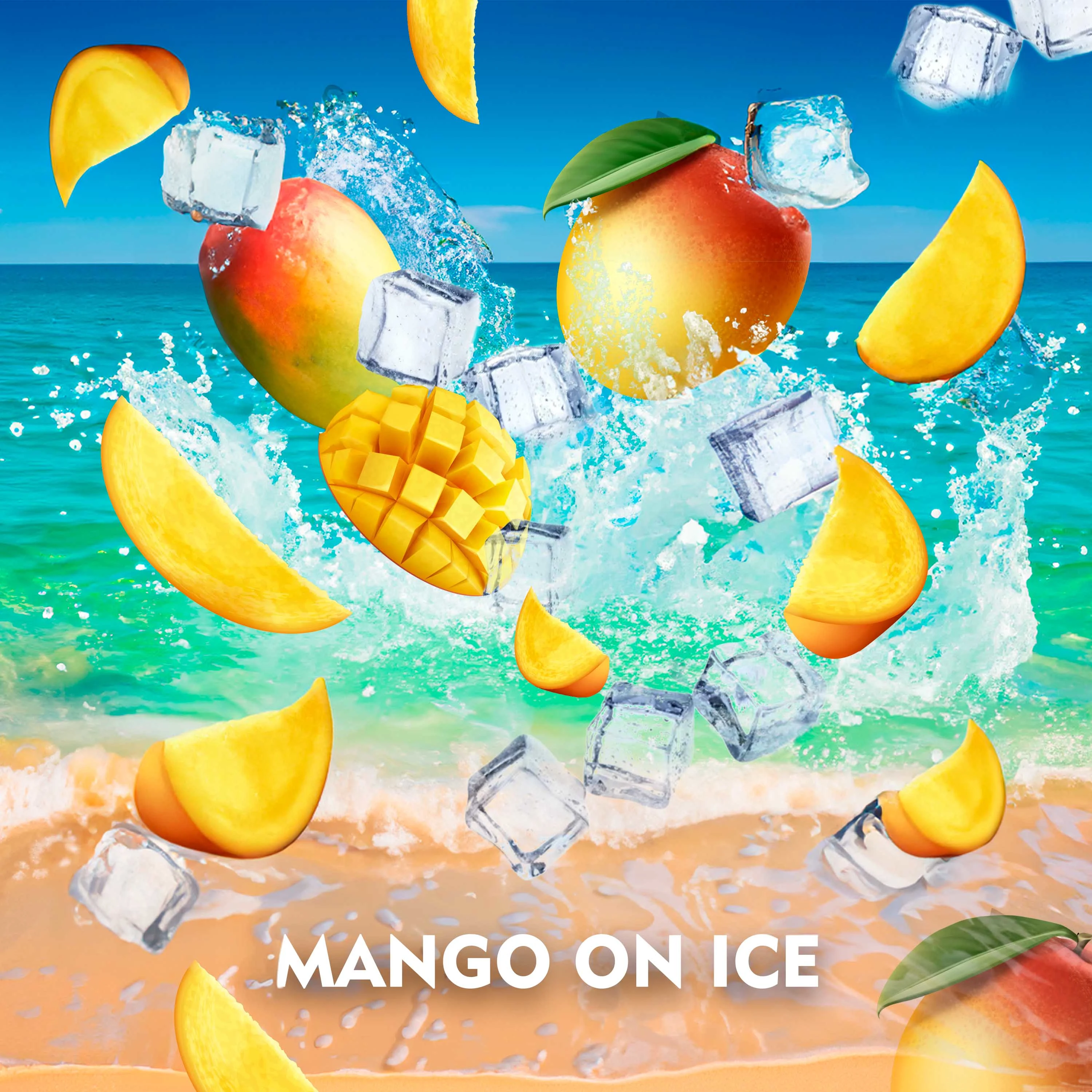 Fumot Tornado Digital Box 12000 Puffs - Mango On Ice