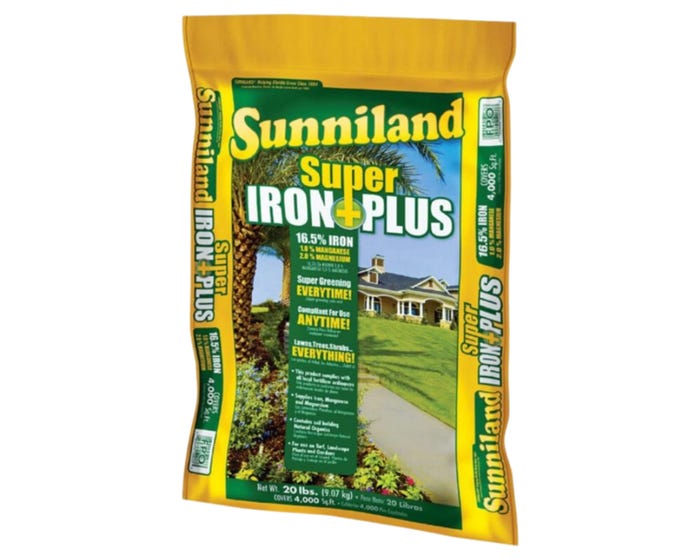 Sunniland Super Iron Plus， 20lb Bag - 224115