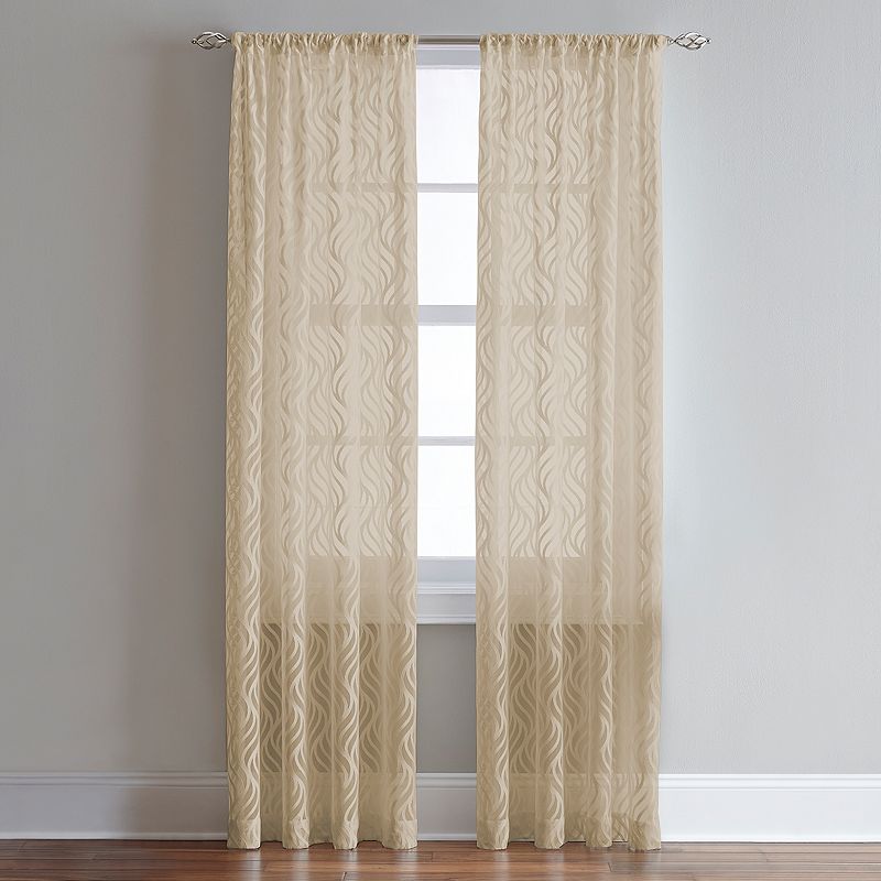 CHF 1-Panel Lyric Sheer Window Curtain