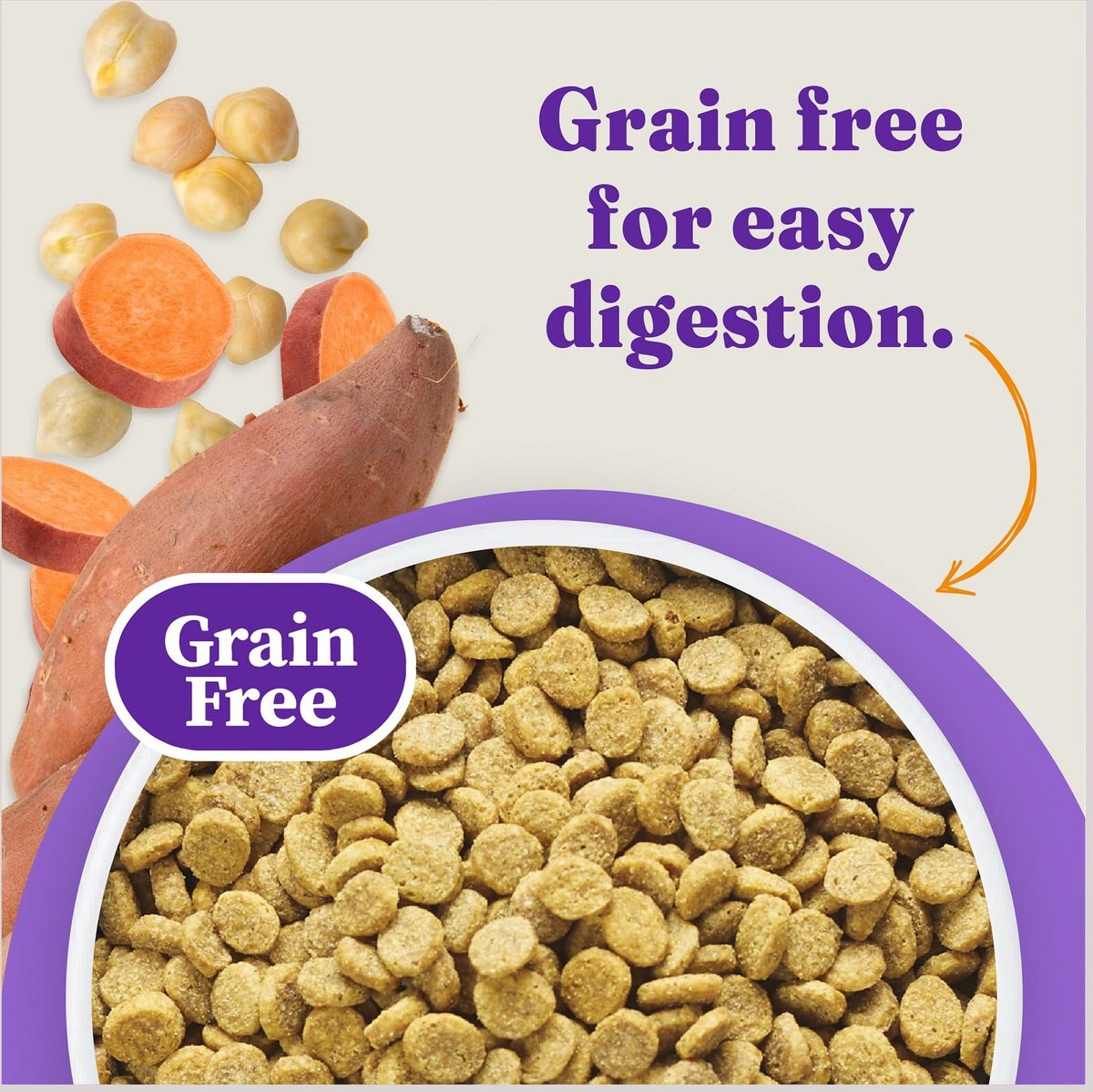 Halo Holistic Complete Digestive Health Grain-Free Chicken and Sweet Potato Recipe Senior Dry Dog Food