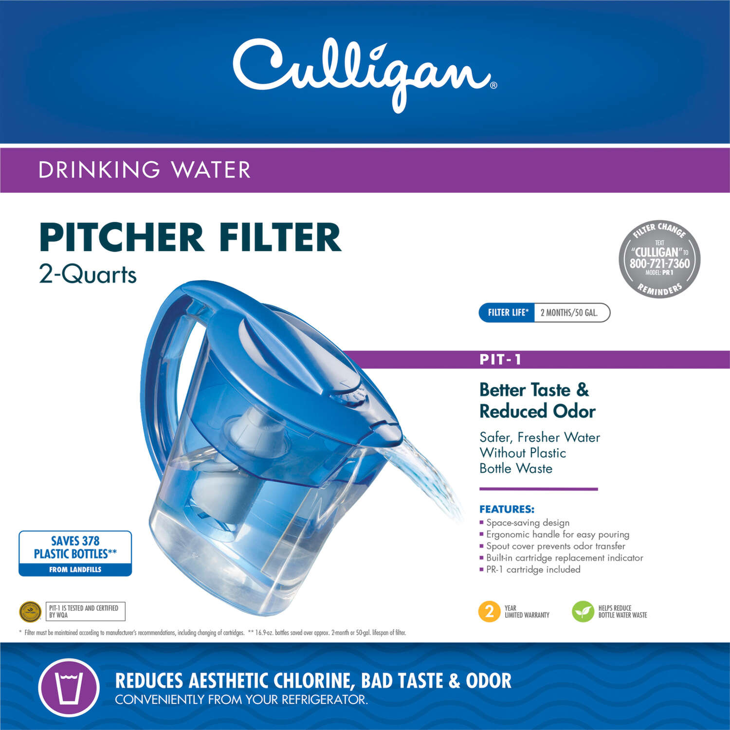 Culligan Water Pitcher Replacement Pitcher Filter For Culligan