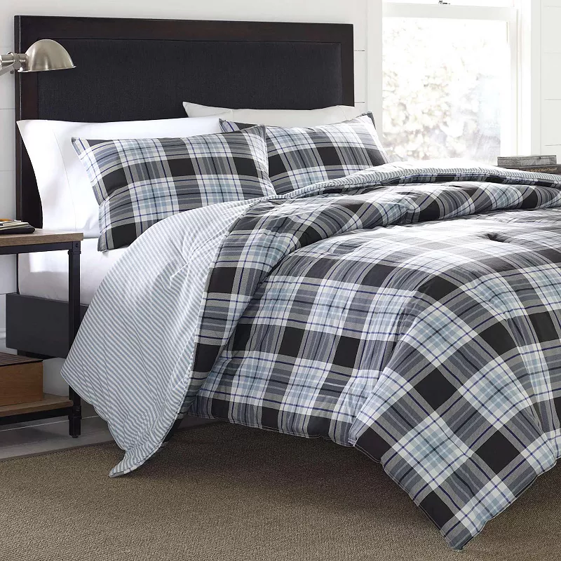 Eddie Bauer Lewis Reversible Duvet Cover Set