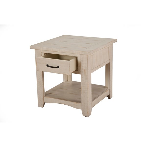 Rustic Wood End Table by Martin Svensson Home