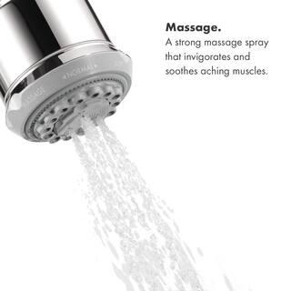 Hansgrohe Clubmaster Pressure Balance TubShower Set with Rough 2.5 GPM in Chrome 04906000