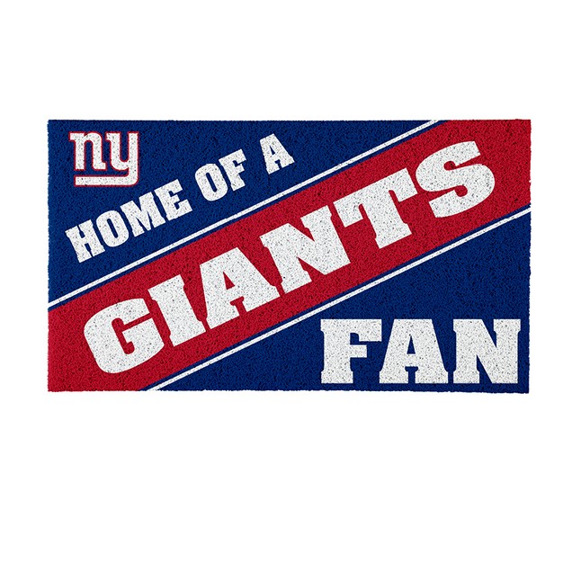 Evergreen New York Giants Pvc Mat Color