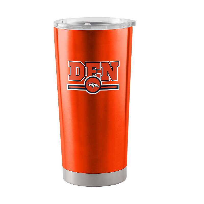 Denver Broncos 20oz. Letterman Tumbler