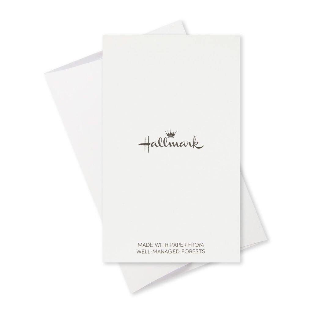 Hallmark  Assorted Mini Blank Note Cards With Pen, Pack of 18