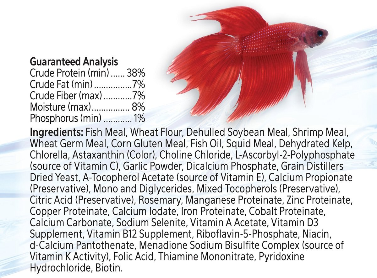 Aqueon Color Enhancing Betta Fish Food