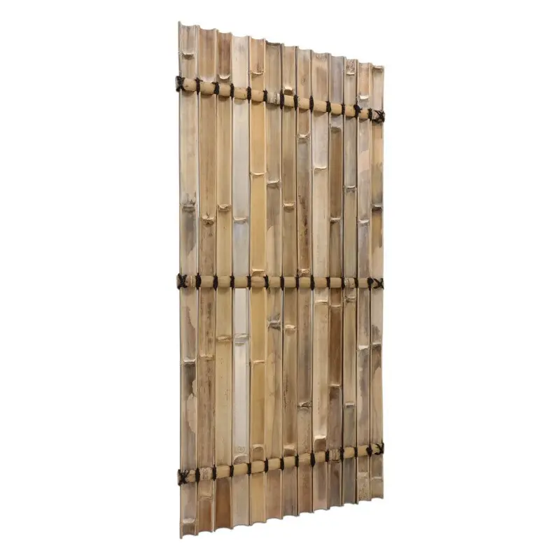 Half Round Bamboo fence for garden Bamboo from Vietnamese plantations easy to assemble environmentally friendly