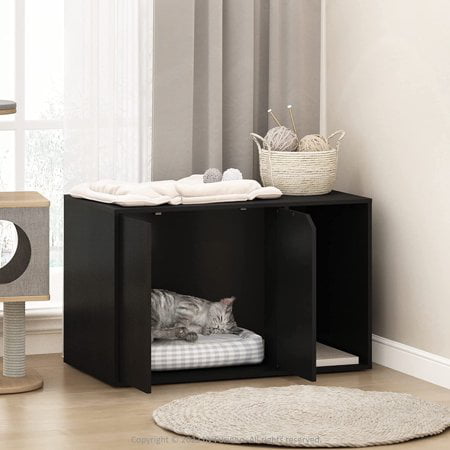 Furinno Peli Litter Box Enclosure， Americano